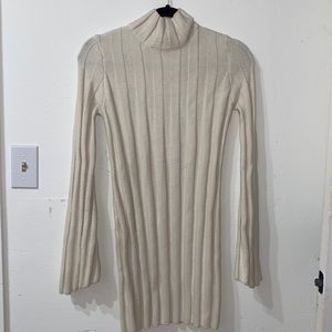 Lovers + friends white winter dress